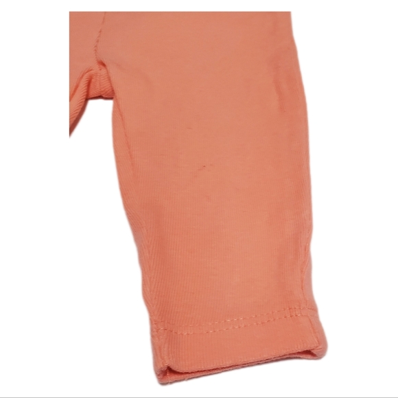 Carter's Child of Mine Baby Girl's 2Pc Orange Bodysuit & Pant Set Size 0-3Months - Picture 10 of 14